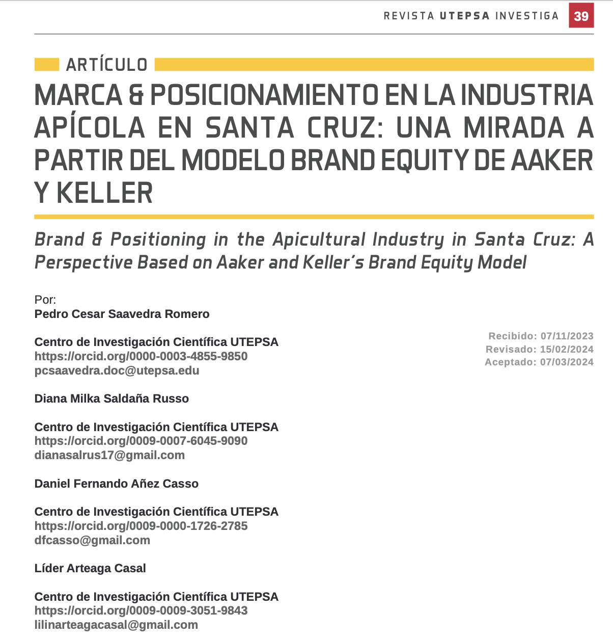 Observatorio Económico de Mercados y Opinion